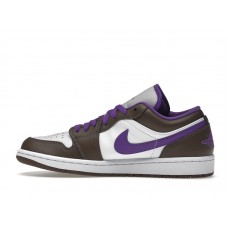 Jordan 1 Low Purple Mocha