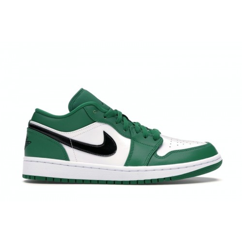 Кроссы Jordan 1 Low Pine Green - мужская сетка размеров
