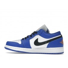 Jordan 1 Low Hyper Royal Orange Peel