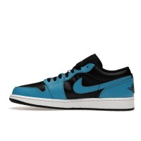 Jordan 1 Low Laser Blue Black