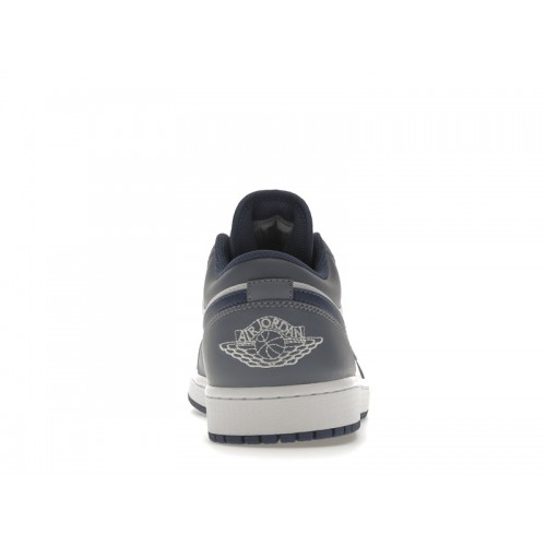 Кроссы Jordan 1 Low Ashen Slate - мужская сетка размеров