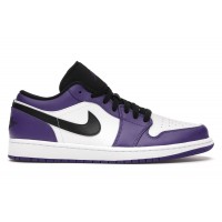 Кроссовки Jordan 1 Low Court Purple White