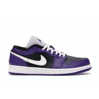 Кроссовки Jordan 1 Low Court Purple Black