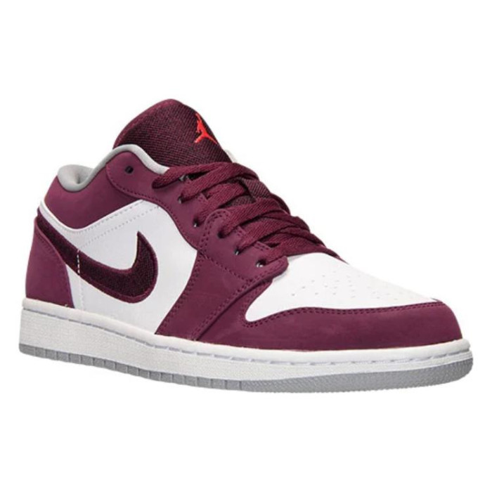 Air Jordan 1 Retro Low Bordeaux - мужская сетка размеров Air Jordan 1 Retro Low Bordeaux - мужская сетка размеров