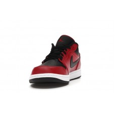 Jordan 1 Low Reverse Bred Pebbled Swoosh