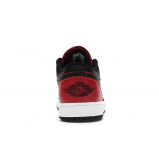 Jordan 1 Low Reverse Bred Pebbled Swoosh