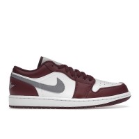 Кроссовки Jordan 1 Low White Bordeaux