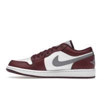 Jordan 1 Low White Bordeaux