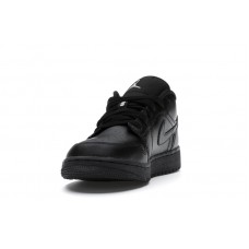 Подростковые Jordan 1 Low Black (GS)