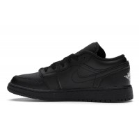 Подростковые Jordan 1 Low Black (GS)