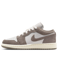 Подростковые Jordan 1 Low Olive Grey Enigma Stone (GS)