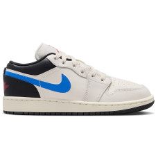 Подростковые Jordan 1 Low Phantom Sail Off Noir (GS)