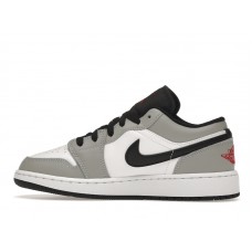 Подростковые Jordan 1 Low Light Smoke Grey (GS)