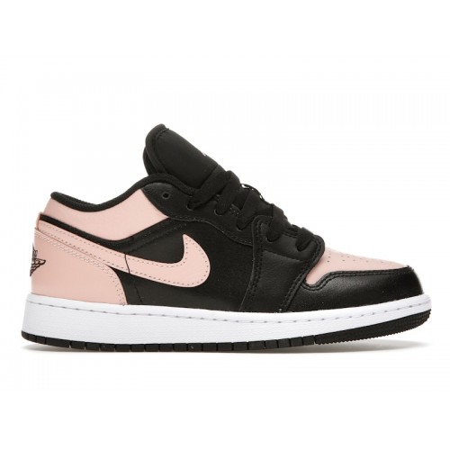 Кроссы Jordan 1 Low Crimson Tint (GS) - подростковая сетка размеров