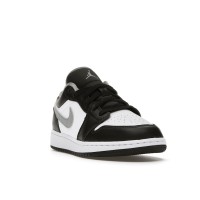 Подростковые Jordan 1 Low Black White Grey (GS)