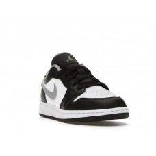 Подростковые Jordan 1 Low Black White Grey (GS)