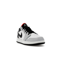 Подростковые Jordan 1 Low Black Summit White Infrared (GS)