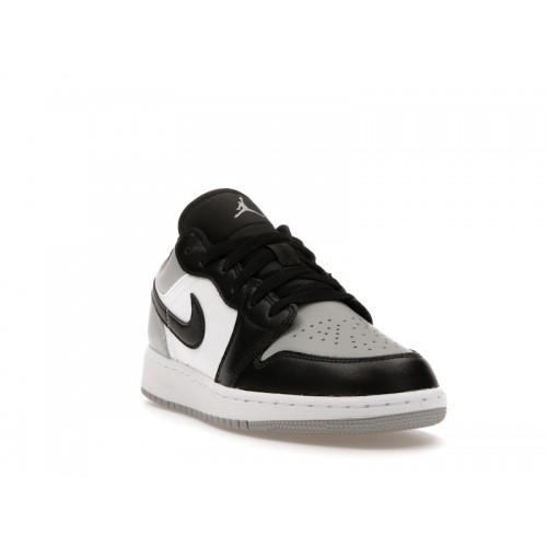 Кроссы Jordan 1 Low Shadow Toe (GS) - подростковая сетка размеров