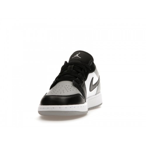 Кроссы Jordan 1 Low Shadow Toe (GS) - подростковая сетка размеров