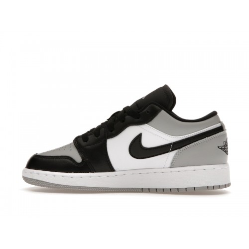 Кроссы Jordan 1 Low Shadow Toe (GS) - подростковая сетка размеров