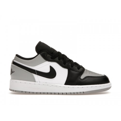Кроссы Jordan 1 Low Shadow Toe (GS) - подростковая сетка размеров
