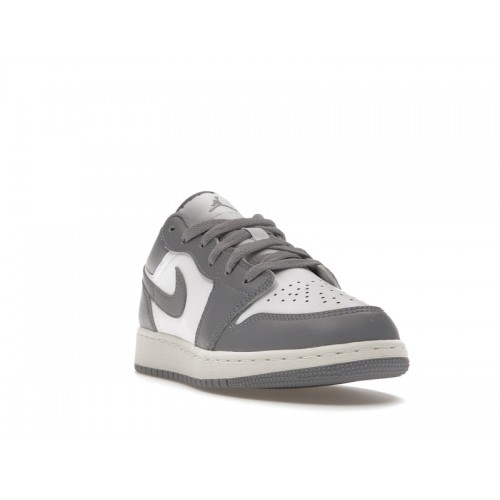 Кроссы Air Jordan 1 Low Vintage Grey (GS) - подростковая сетка размеров