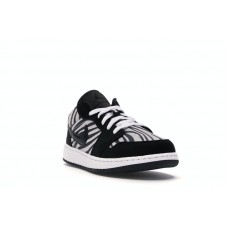 Подростковые Jordan 1 Low Zebra (GS)