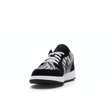 Подростковые Jordan 1 Low Zebra (GS)
