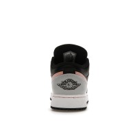 Подростковые Jordan 1 Low Black Grey Pink (GS)