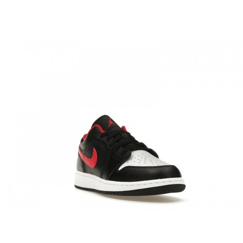 Air Jordan 1 Low GS White Toe - подростковая сетка размеров