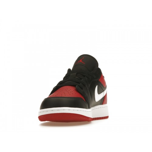 Кроссы Jordan 1 Low Alternate Bred Toe (GS) - подростковая сетка размеров