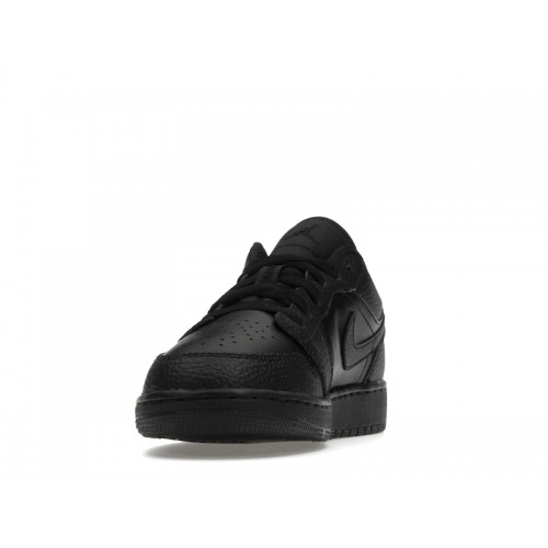 Air Jordan 1 Low GS Triple Black 2020 - подростковая сетка размеров