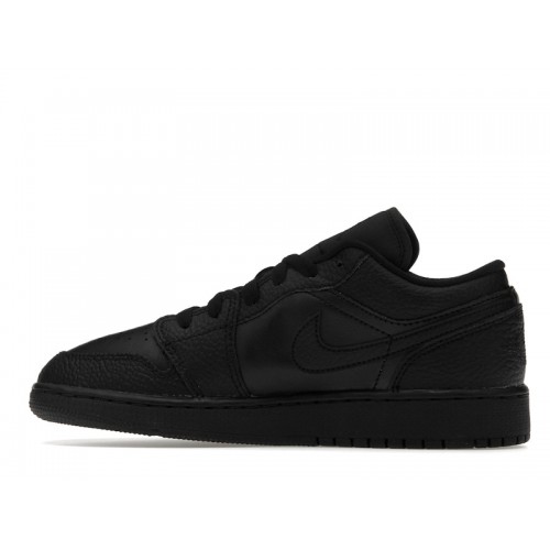 Air Jordan 1 Low GS Triple Black 2020 - подростковая сетка размеров