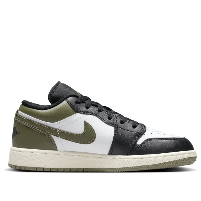 Air Jordan 1 Low GS Black Toe Medium Olive - подростковая сетка размеров Air Jordan 1 Low GS Black Toe Medium Olive - подростковая сетка размеров