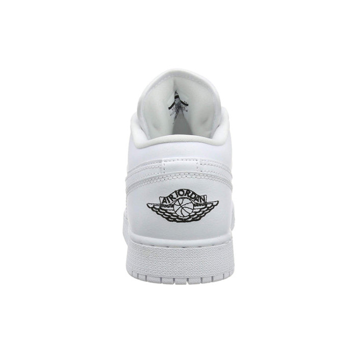 Air Jordan 1 Low GS Triple White - подростковая сетка размеров Air Jordan 1 Low GS Triple White - подростковая сетка размеров