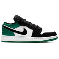 Подростковые кроссовки Jordan 1 Low Mystic Green (GS)
