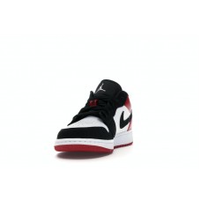 Подростковые Jordan 1 Low Black Toe (2019) (GS)