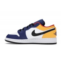 Подростковые Jordan 1 Low Royal Yellow (GS)