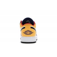 Подростковые Jordan 1 Low Royal Yellow (GS)