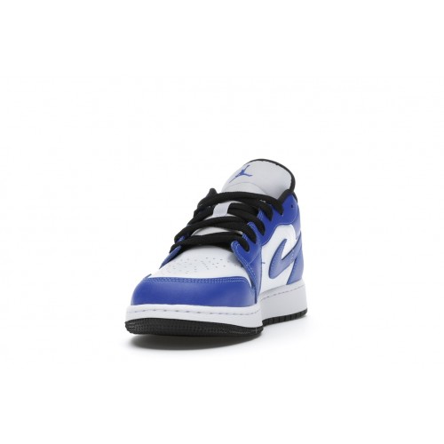 Кроссы Jordan 1 Low Game Royal (GS) - подростковая сетка размеров