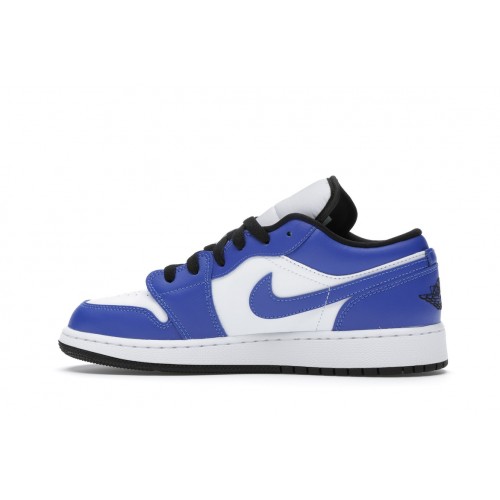 Кроссы Jordan 1 Low Game Royal (GS) - подростковая сетка размеров