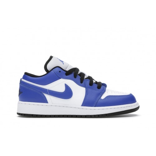 Кроссы Jordan 1 Low Game Royal (GS) - подростковая сетка размеров