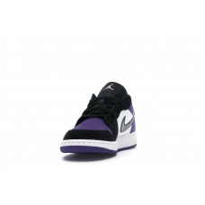 Подростковые Jordan 1 Low Court Purple (GS)