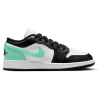 Подростковые кроссовки Jordan 1 Low Green Glow (GS)