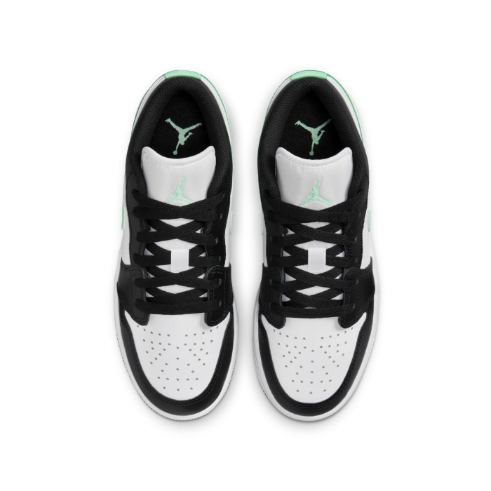 Air Jordan 1 Low GS Green Glow - подростковая сетка размеров Air Jordan 1 Low GS Green Glow - подростковая сетка размеров