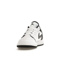 Подростковые Jordan 1 Low White Black (GS)