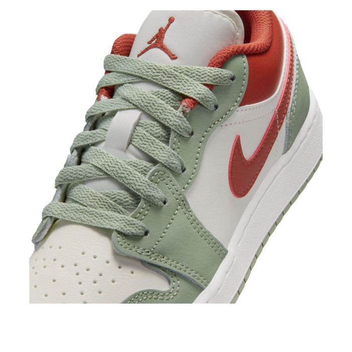 Air Jordan 1 Low GS Sail Jade Horizon - подростковая сетка размеров Air Jordan 1 Low GS Sail Jade Horizon - подростковая сетка размеров