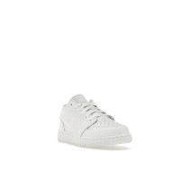 Подростковые Jordan 1 Low Triple White (2023) (GS)