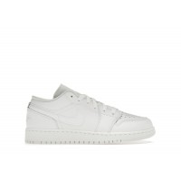 Подростковые Jordan 1 Low Triple White (2023) (GS)