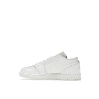 Подростковые Jordan 1 Low Triple White (2023) (GS)